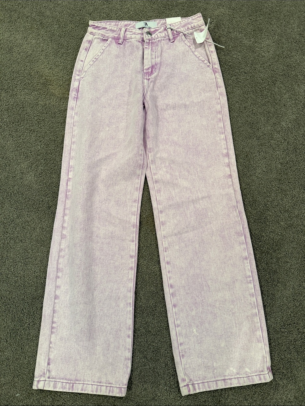 flying Angel Lilac Women’s Straight-Leg Jeans